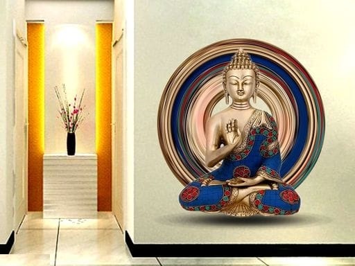 Buddha 3D Wall Sticker (2)