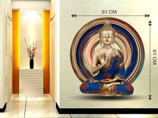 Buddha 3D Wall Sticker (3)