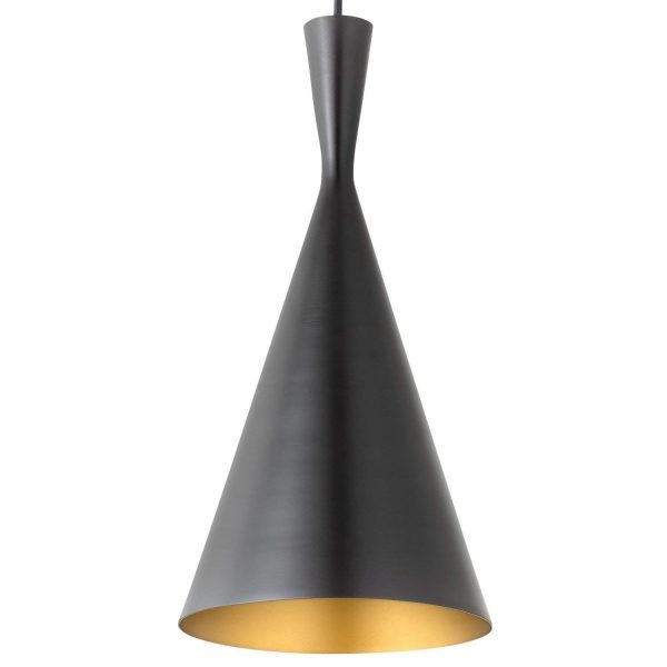 Black Cone Shape Ceiling Light (2)