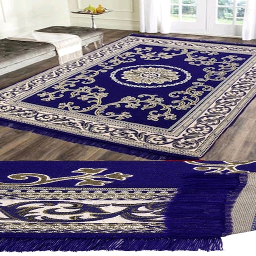 Blue Color Carpet