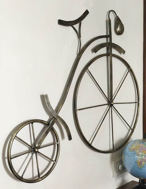 Large bicycle sales wall art