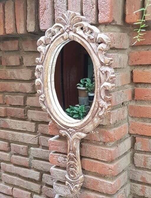 Decorative Wooden Wall Mirror