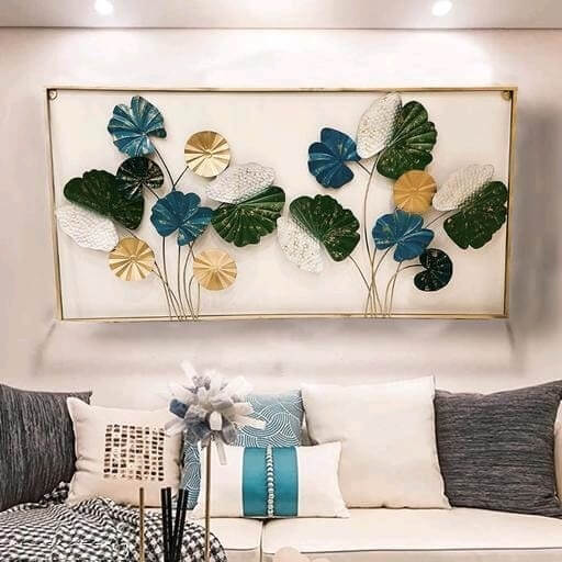 Flower Wall Art with Frame