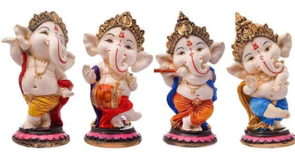 Dancing Lord Ganesha Idol