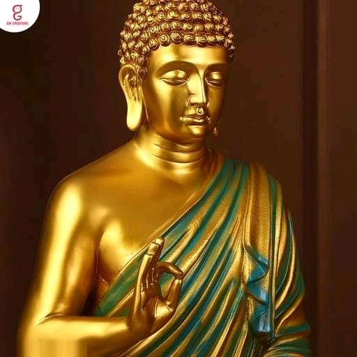 Golden Buddha Statue (2)